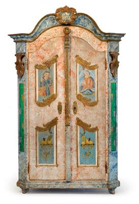 Bavarian rustic cabinet, - Rustikální nábytek