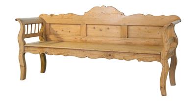 Large rustic bench, - Rustikální nábytek