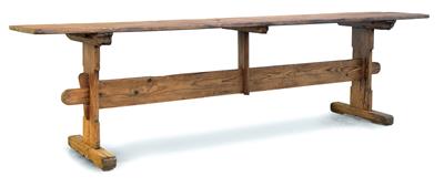 Large long and narrow provincial work table, - Rustikální nábytek