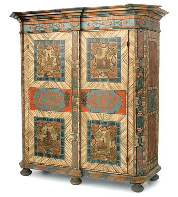 Upper Austrian rustic cabinet, - Mobili rustici