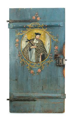 Provincial religious door wing, - Rustikální nábytek