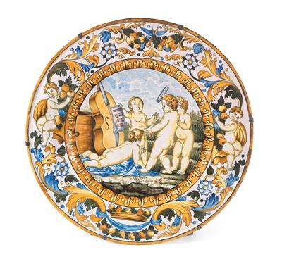 A wall plate, - Di provenienza aristocratica