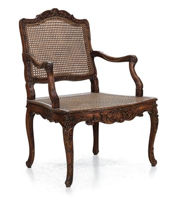 Baroque armchair, - Mobili e arti decorative