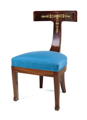 Neo-Classical revival style chair, - Nábytek