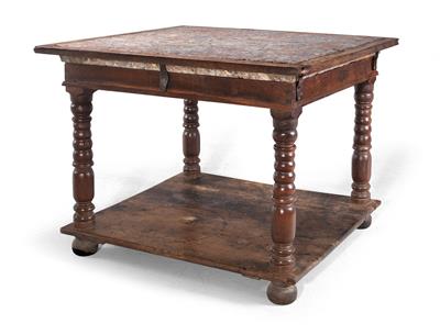 Early Baroque table - Rustikální nábytek