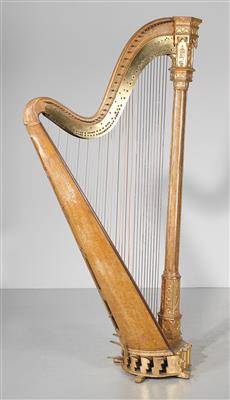 Harfe, - Möbel und dekorative Kunst