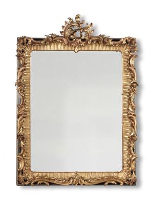 Neo-Rococo wall mirror, - Mobili e arti decorative