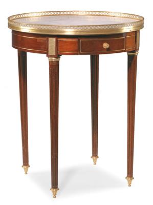 Round table or Bouillotte, - Mobili e arti decorative