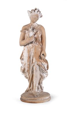 Spanish terracotta figure, - Mobili e arti decorative