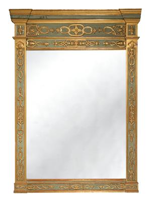 Unusually large wall mirror, - Nábytek