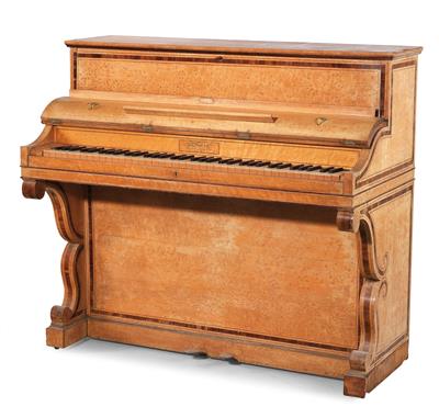 Pianino, - Furniture and Decorative Art