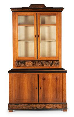 Biedermeier corner cabinet, - Furniture and Decorative Art