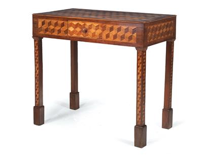 Small rectangular table, - Furniture and Decorative Art