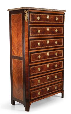 Tall chest of drawers, - Nábytek