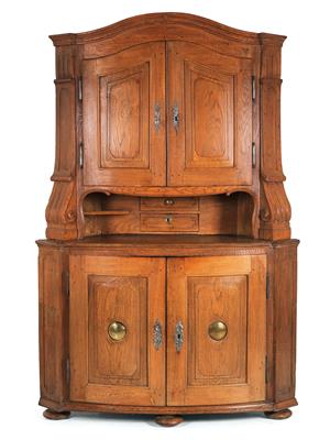 Provincial corner cabinet, - Mobili e arti decorative