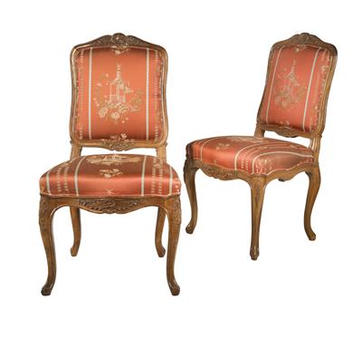 Paar Sessel, - Aus aristokratischem Besitz und bedeutender Provenienz