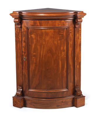 A corner cabinet, - Furniture and Decorative Art