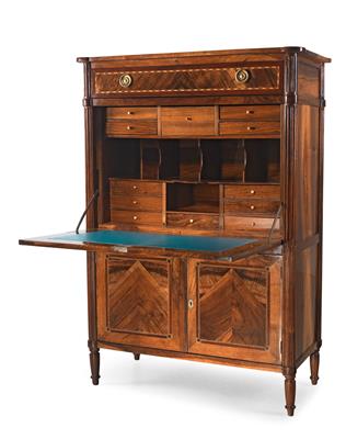 A French fall-front desk, - Furniture and Decorative Art