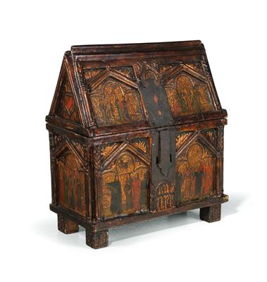 A small Neo-Gothic chest, - Mobili e arti decorative