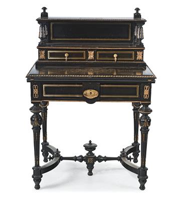 A small “Gründerzeit” writing desk, - Mobili e arti decorative