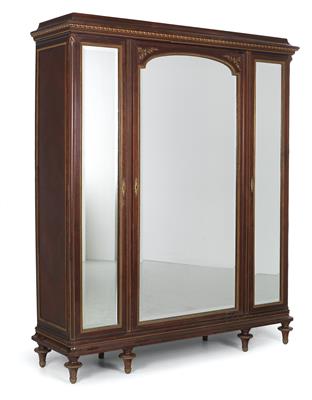 A Neo-Classical mirror wardrobe, - Furniture and Decorative Art