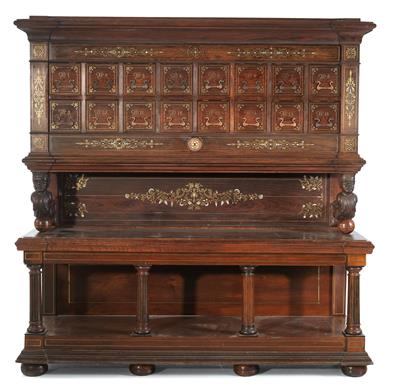 An unusual historicist pharmacy cabinet, - Mobili e arti decorative