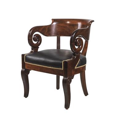 An armchair, - Mobili e arti decorative
