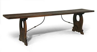 A long rectangular table, - Furniture and Decorative Art