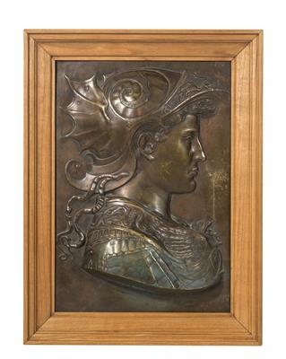 A relief plaque, - Mobili e arti decorative