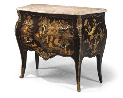 A salon chest of drawers, - Furniture and Decorative Art