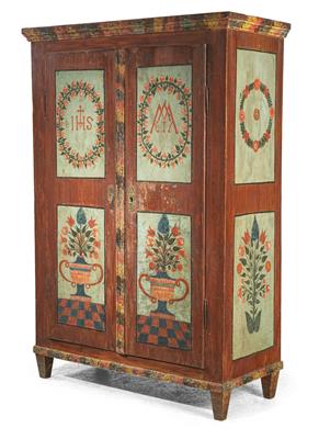 A Low Rustic Cabinet, - Rustic Furniture