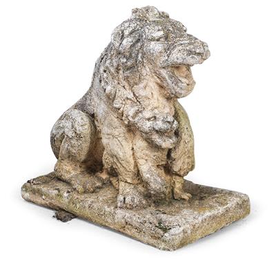 A Lion with Cub, - Furniture and Decorative Art