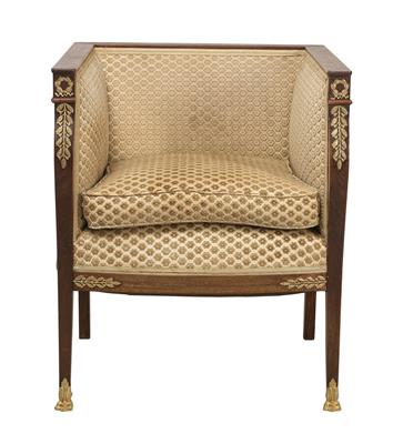 A Neo-Classical Armchair, - Furniture and Decorative Art