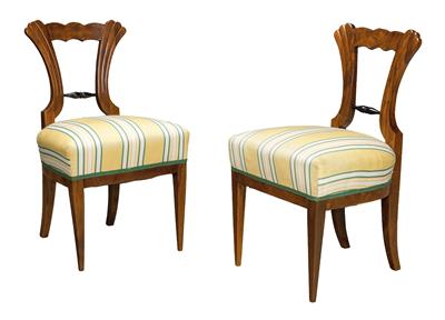 Paar Biedermeier-Sessel - Möbel und dekorative Kunst