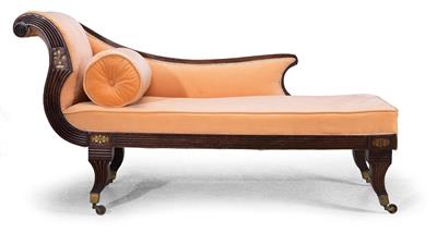 A Chaise Longue, - Furniture and Decorative Art