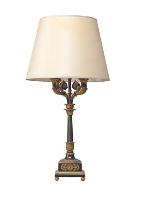 A Neo-Classical Table Lamp, - Di provenienza aristocratica