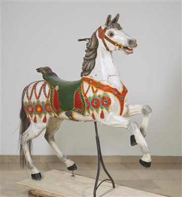 A Carousel Horse, - Furniture