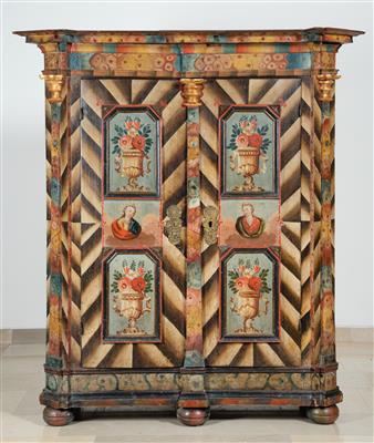 An Upper Austrian Rustic Cabinet, - Furniture