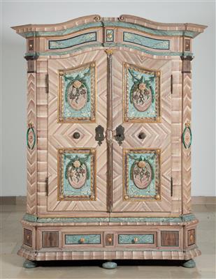 A Magnificent Rustic Cabinet, - Nábytek