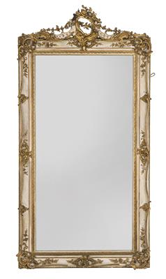 A Large Palais Wall Mirror, - Di provenienza aristocratica