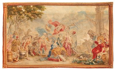 A Tapestry “Le Triomphe de Mercure”, - Property from Aristocratic Estates and Important Provenance