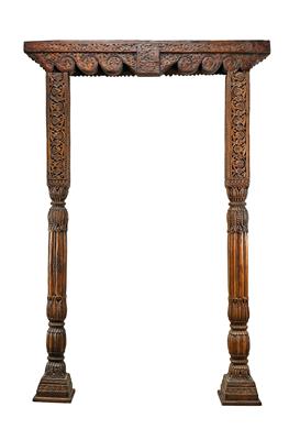 A Baroque Door Frame, - Asie, starožitnosti a nábytek - Část 2