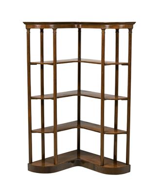 A Biedermeier Corner Shelf, - Asiatico, antiquariato e mobili - Parte 2
