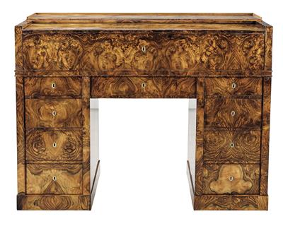 A Biedermeier Writing Desk, - Asie, starožitnosti a nábytek - Část 2