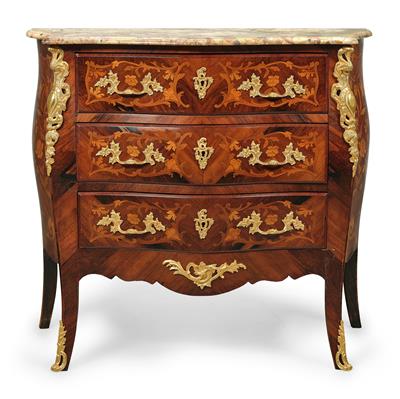 A French Salon Chest of Drawers, - Works of Art - Part 2
