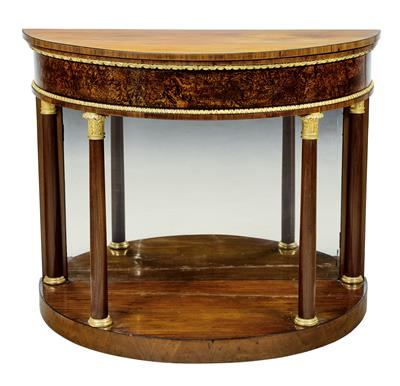 A Semicircular Console Table or Jardinière, - Works of Art - Part 2