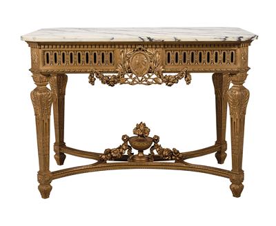 A Neo-Classical Salon Table, - Asie, starožitnosti a nábytek - Část 2