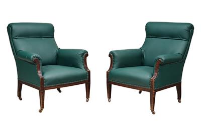 A Pair of Armchairs, - Asiatico, antiquariato e mobili - Parte 2