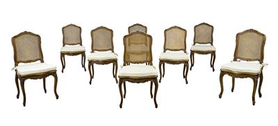 A Set of 8 Chairs, - Asiatico, antiquariato e mobili - Parte 2