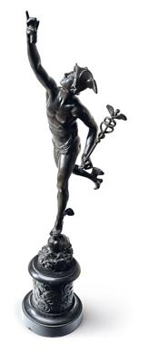 A Sculpture of Hermes or Mercury, - Asie, starožitnosti a nábytek - Část 2